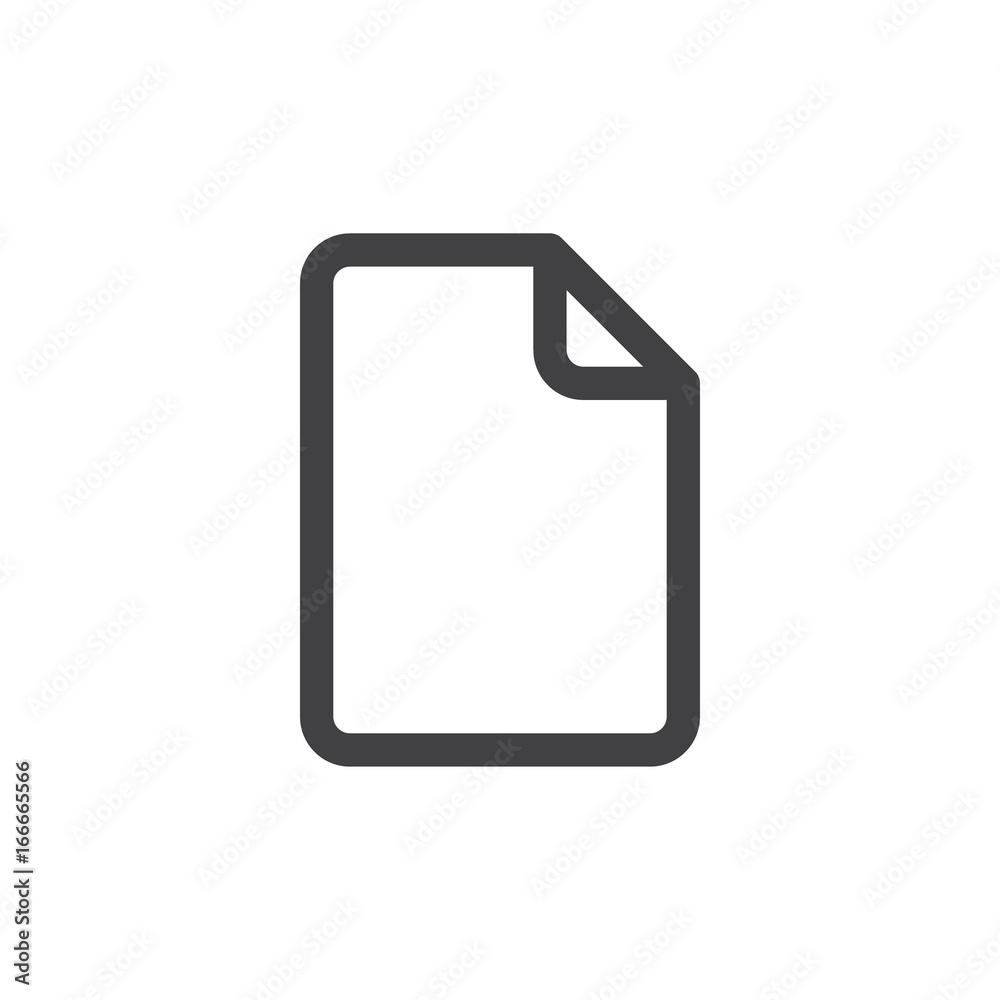 File line simple icon, outline vector sign, linear style pictogram isolated on white. Symbol, logo illustration. Editable stroke. Pixel perfect vector graphics File line simple icon, outline vector sign, linear style pictogram isolated on white. Symbol, logo illustration. Editable stroke. Pixel perfect vector graphics