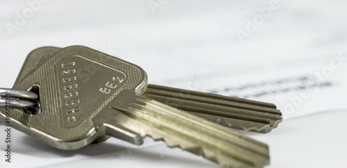 Home, house, hire contract, key document