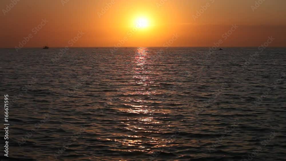 Atlantic ocean waves at sunrise Atlantic ocean waves at sunrise