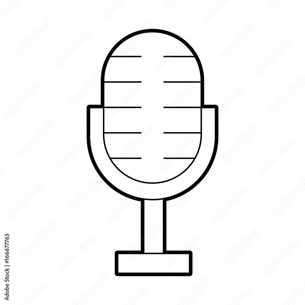 microphone audio isolated icon vector illustration design microphone audio isolated icon vector illustration design