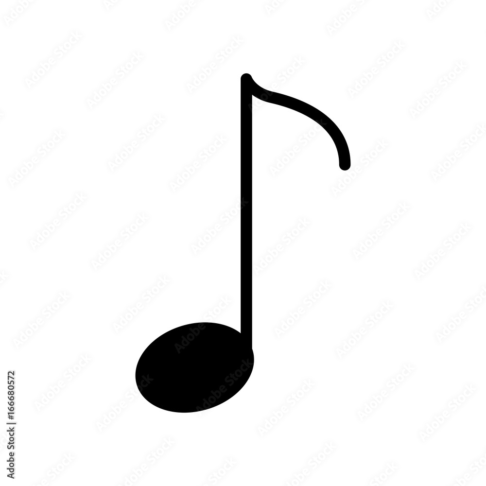 music note isolated icon vector illustration design music note isolated icon vector illustration design