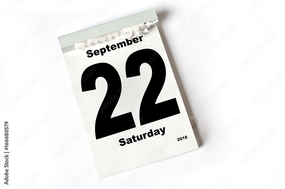 22. September 2018 22. September 2018