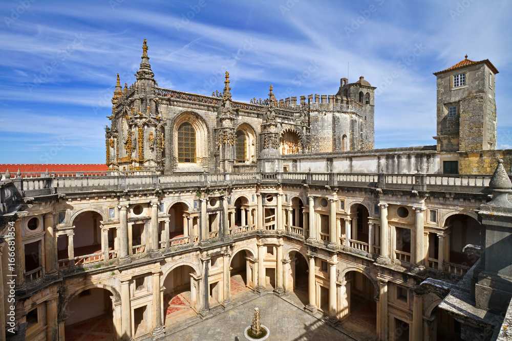 Convent of Christ of Tomar is one of Portugal's most important historical monuments and has been in the World Heritage list of UNESCO since 1983.