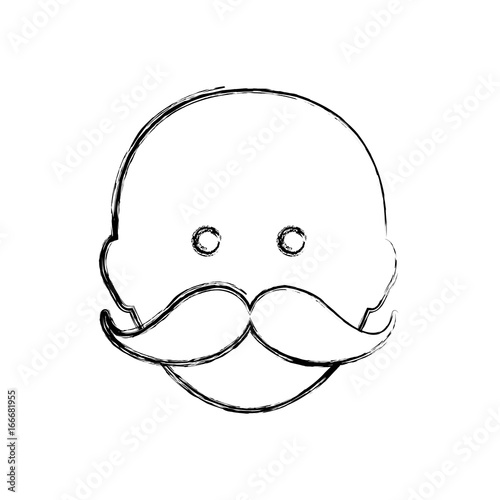 Strongman circus cartoon