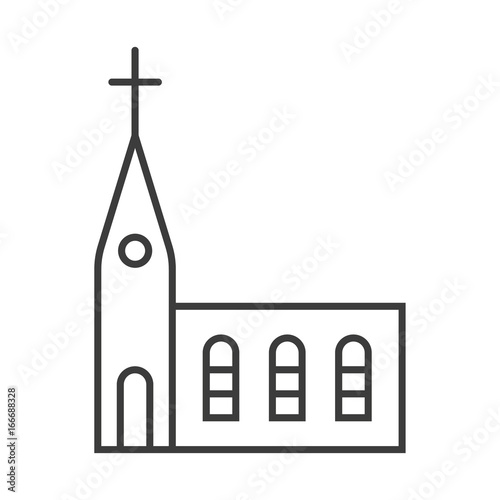 Vector church Icon