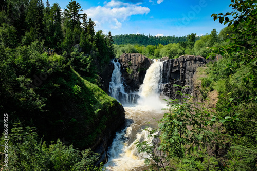 High Falls at Grand Portage State Park in Minnesota