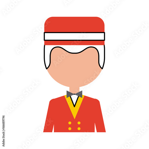 boybell avatar character icon vector illustration design