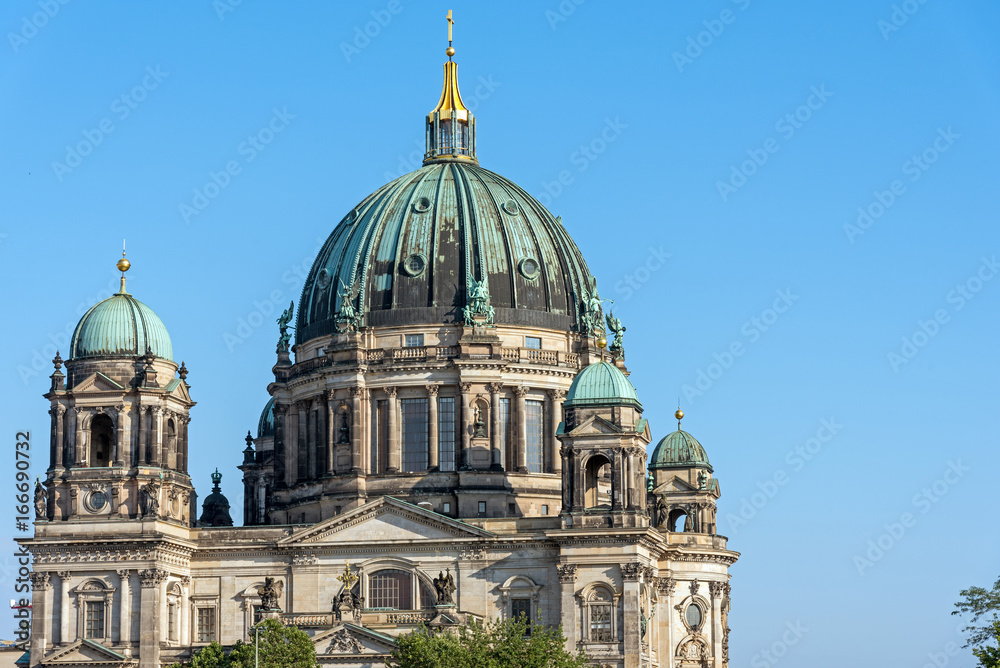 The Berlin Cathedral on a sunny day