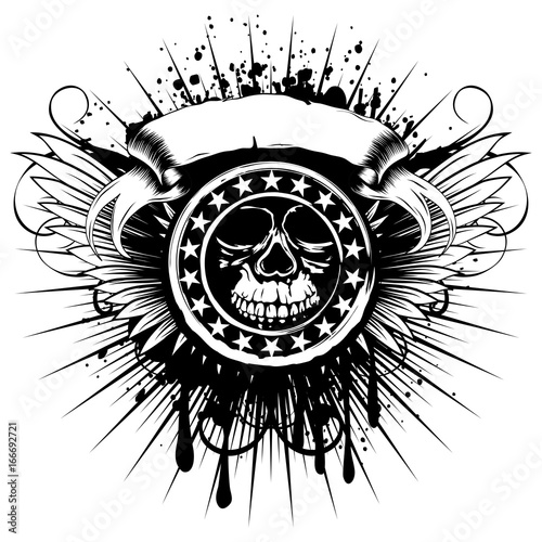 wings skull_var 4