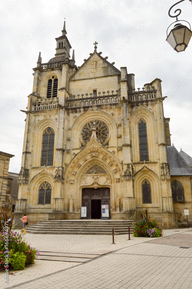church Saint Etienne in Bar le Duc in the department of Meuse in France