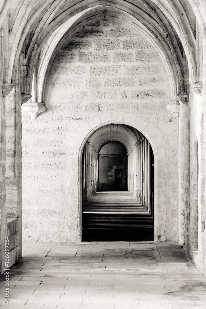 inside the abbey