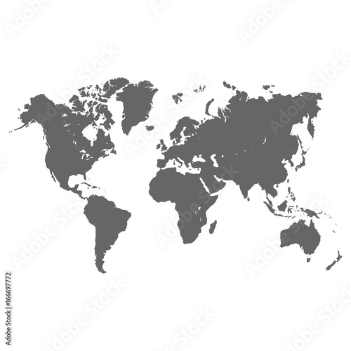 Vector world map