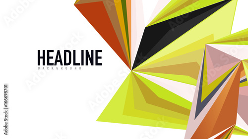 Modern triangle presentation template Free Download Modern triangle presentation template - GFXLoad