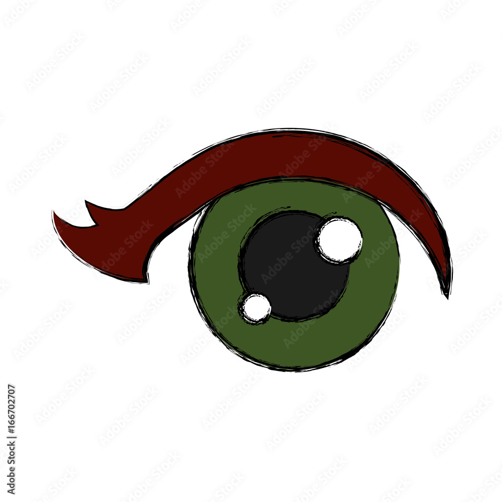 Obraz premium eye and eyebrow