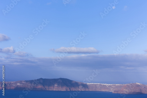 Aegean sea view with Volcanic nature, Greece, Santorini © master1305