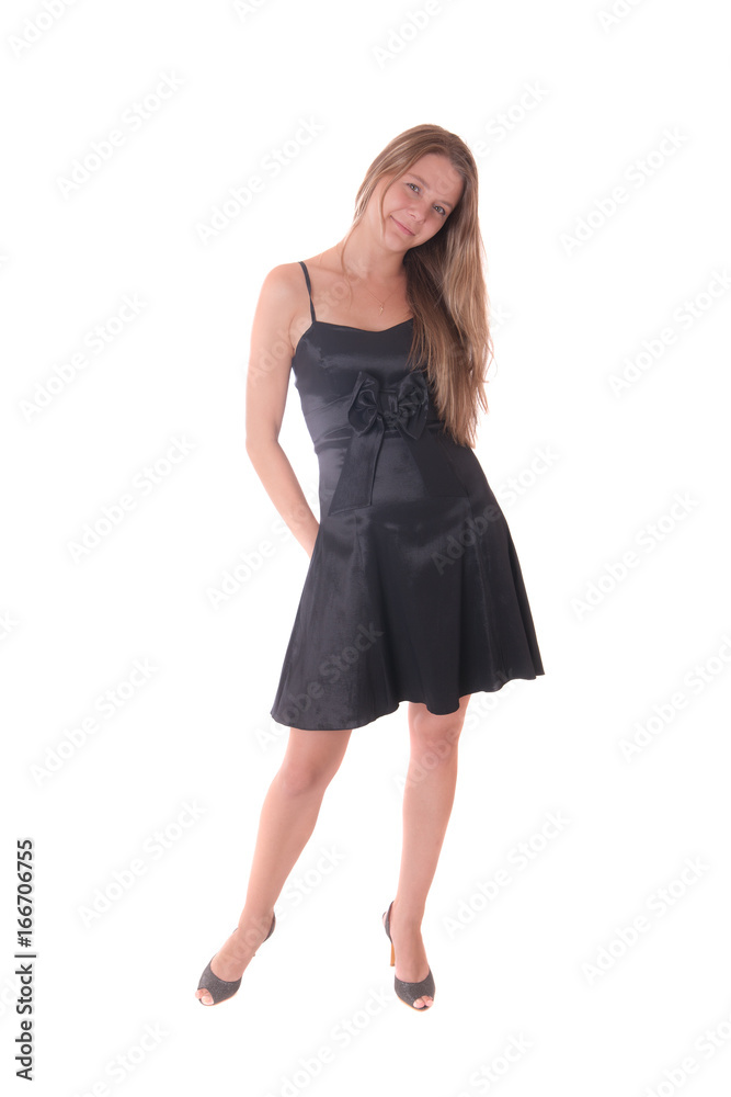 Girl in dark dress Girl in dark dress