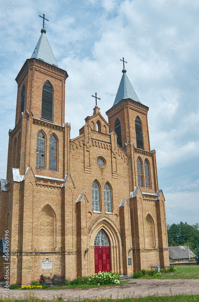 Obraz premium Church of St. Michael the Archangel. Belogruda