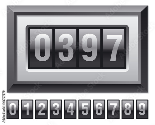 web counter in frame