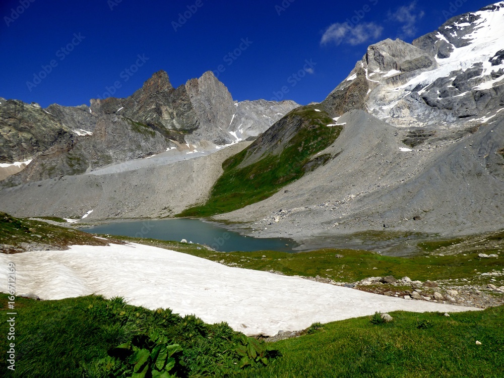 Obraz premium col de la vanoise