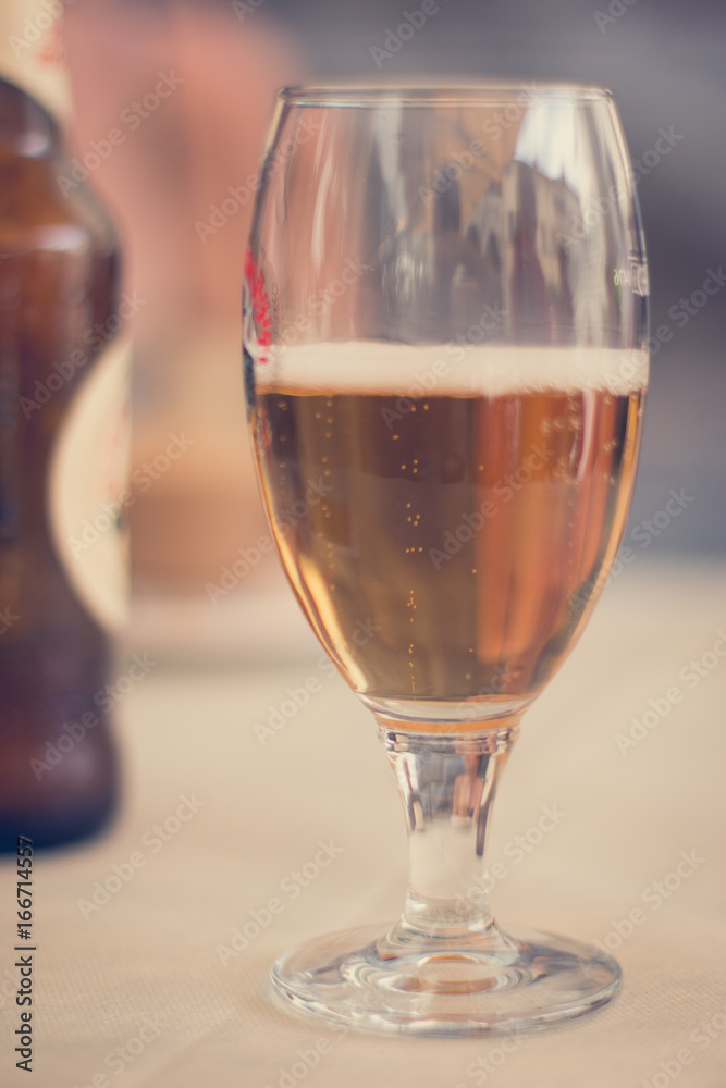 Bierglas im Urlaub Bierglas im Urlaub