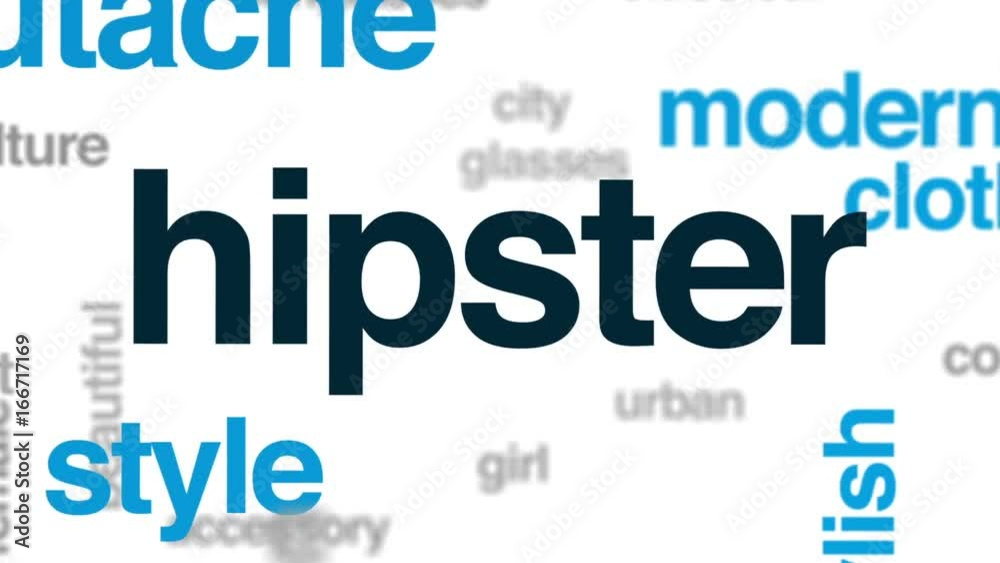 Hipster animated word cloud, text design animation. Hipster animated word cloud, text design animation.