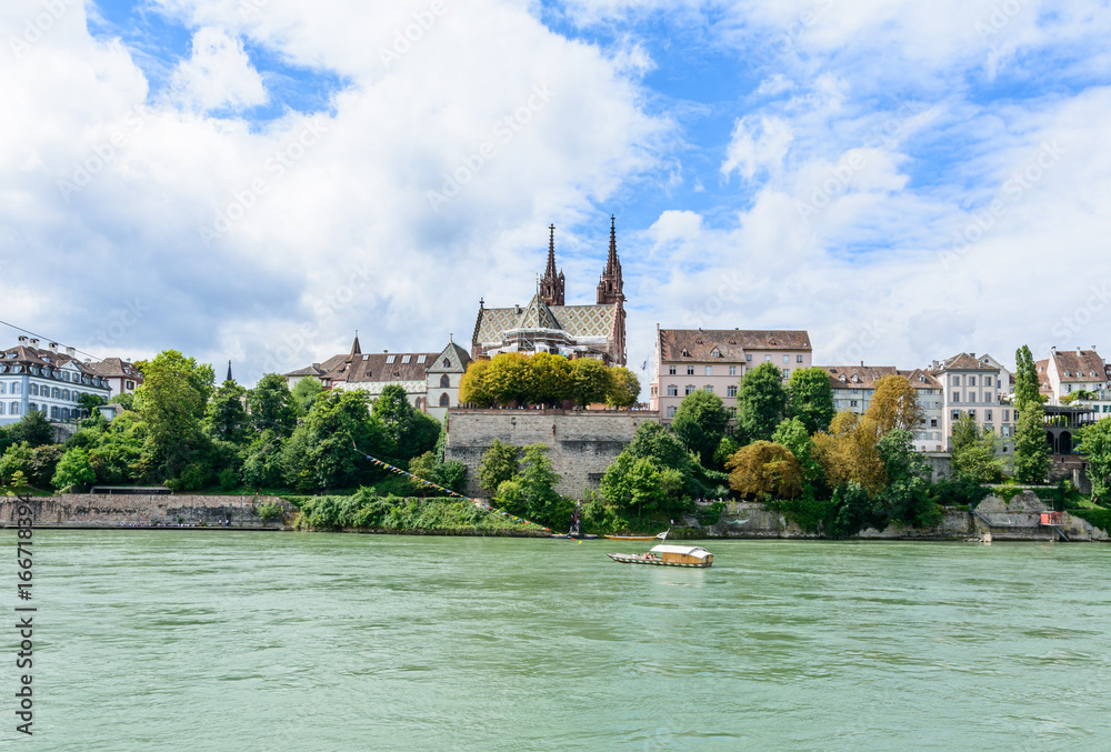 Obraz premium Basel skyline