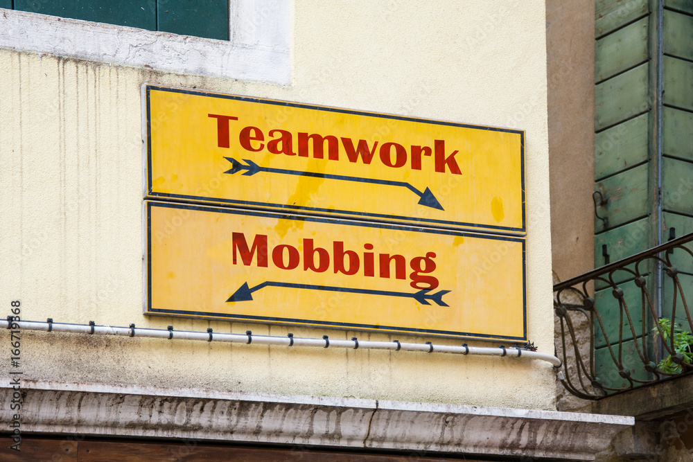 Fototapeta premium Schild 227 - Teamwork