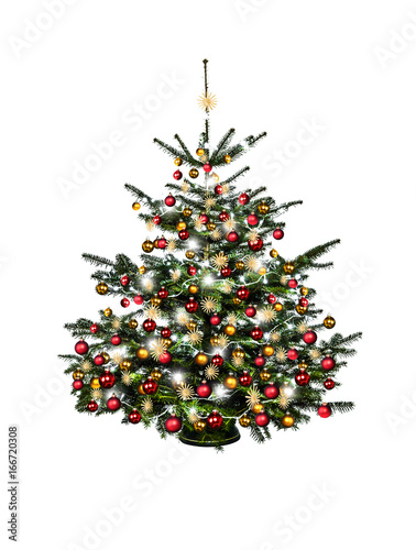 Geschmückter Weihanchtsbaum