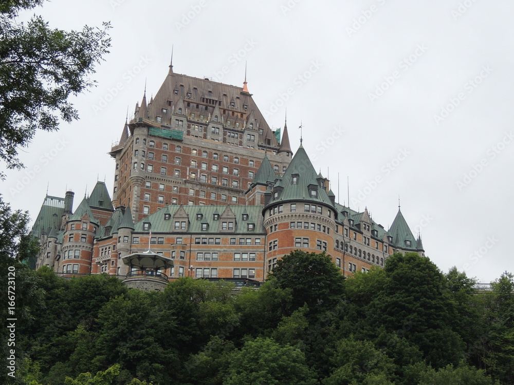 Naklejka premium Chateau Québec