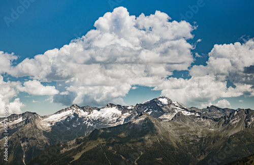 Bergpanorama, Gastein, Österreich