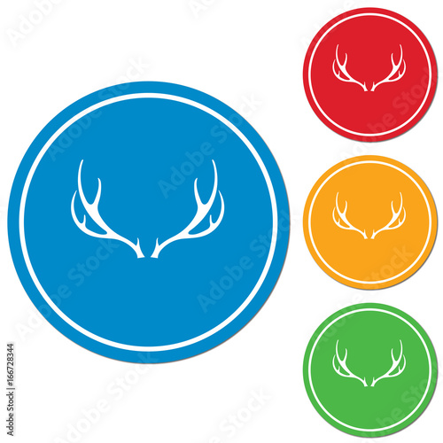 Hunting club logo icon