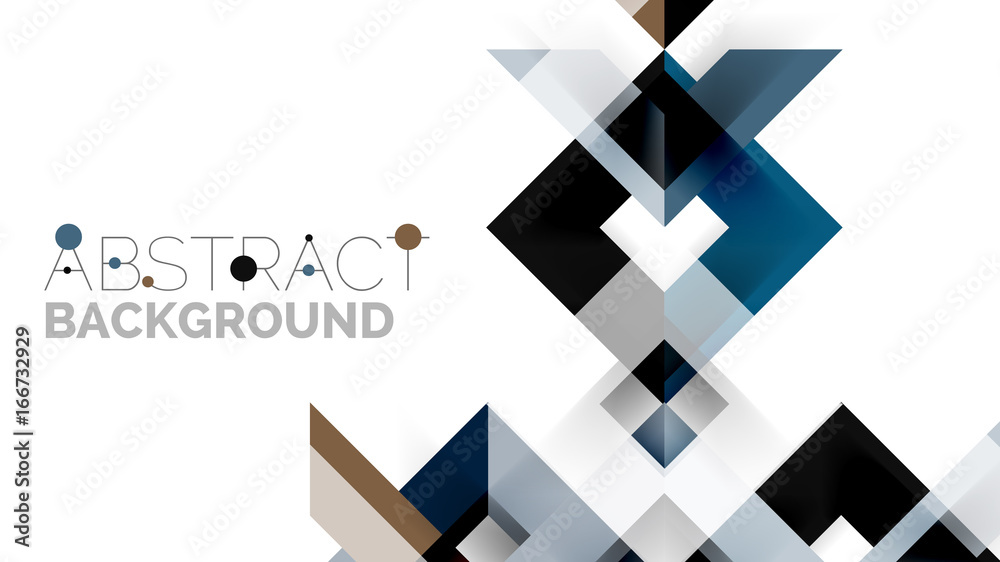 Business presentation geometric template Business presentation geometric template