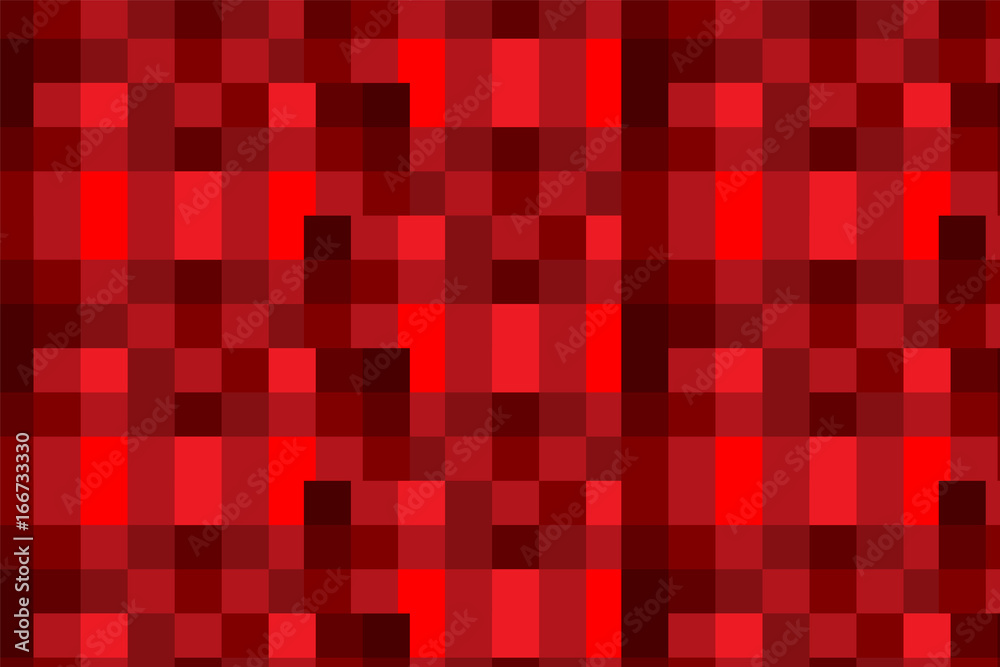 Fototapeta premium Red square pattern abstract vector background design