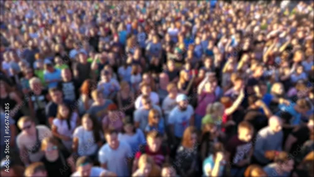 Background for editing. People at concert.