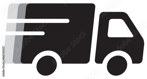 ICÔNE CAMION LIVRAISON RAPIDE