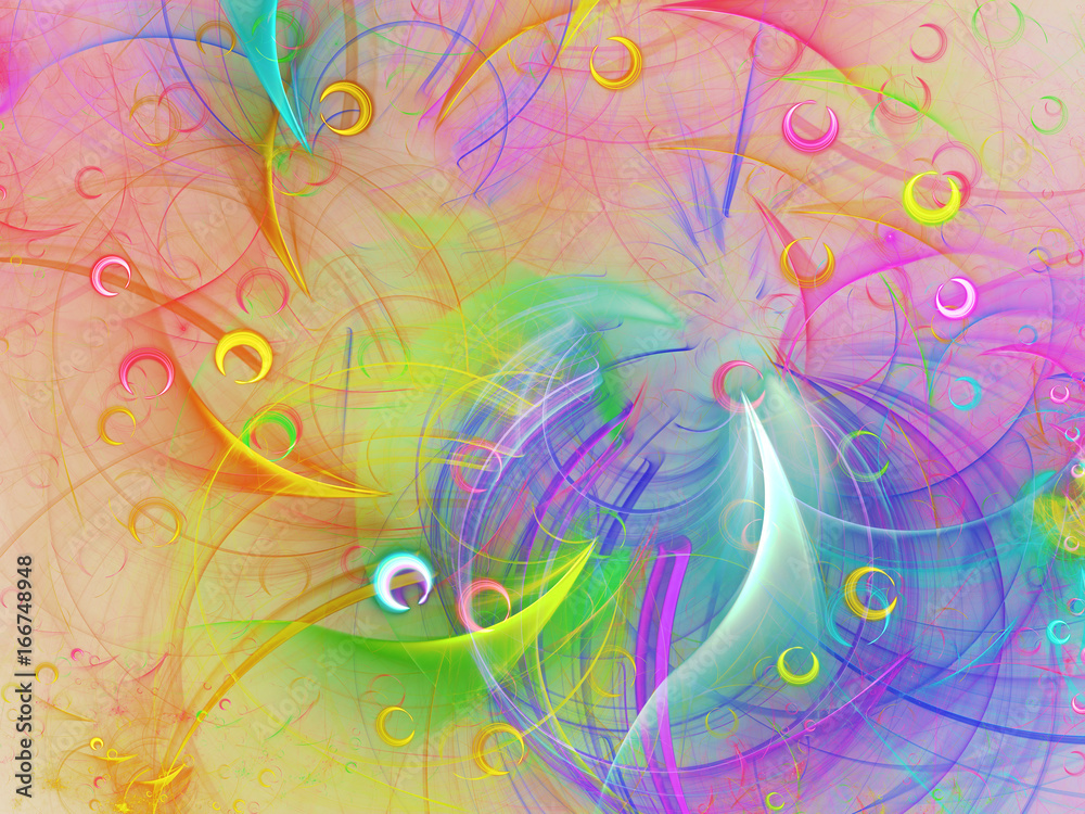 Abstract fractal background Abstract fractal background
