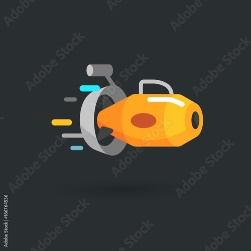 underwater scooter icon