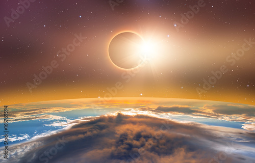 Fototapeta Naklejka Na Ścianę i Meble -  Solar Eclipse 