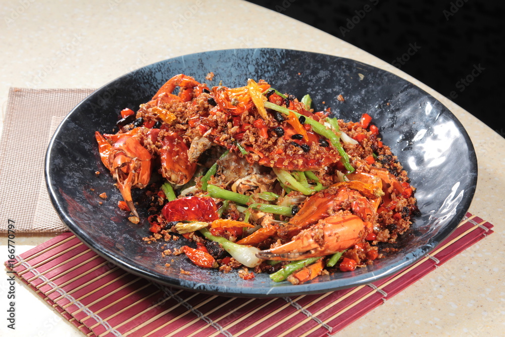 fried crab fried crab