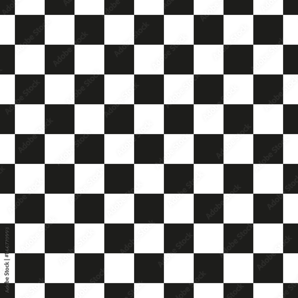 Fototapeta premium Monochrome seamless pattern in 80s style