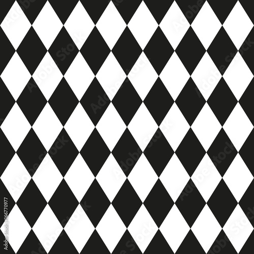 Monochrome seamless pattern in 80s style