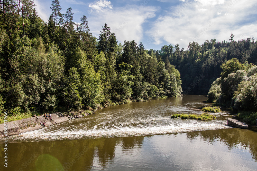 Obraz premium River Luznice