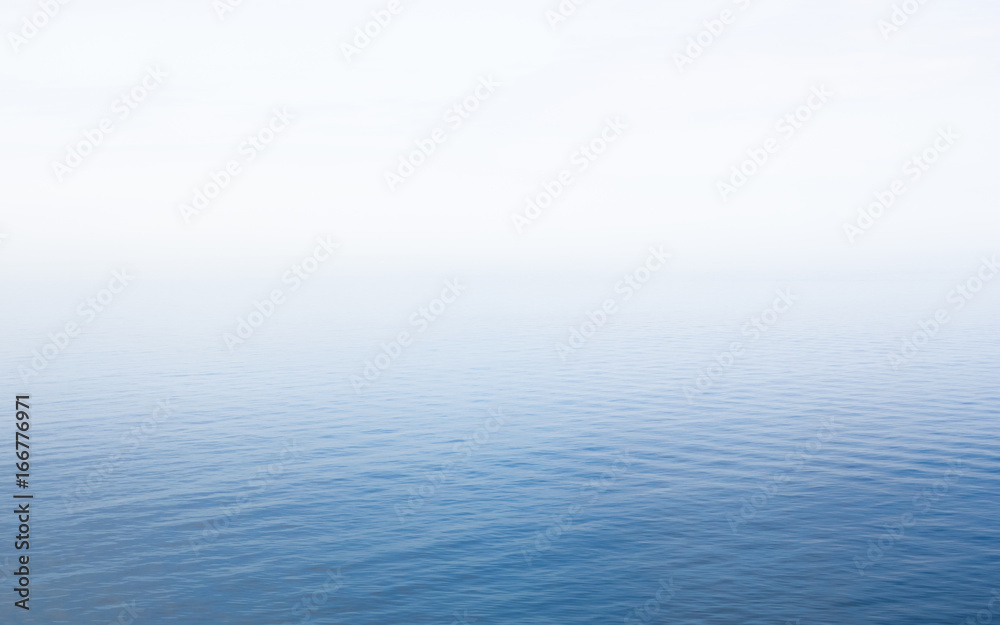 Obraz premium Mgła na Morzu Bałtyckim