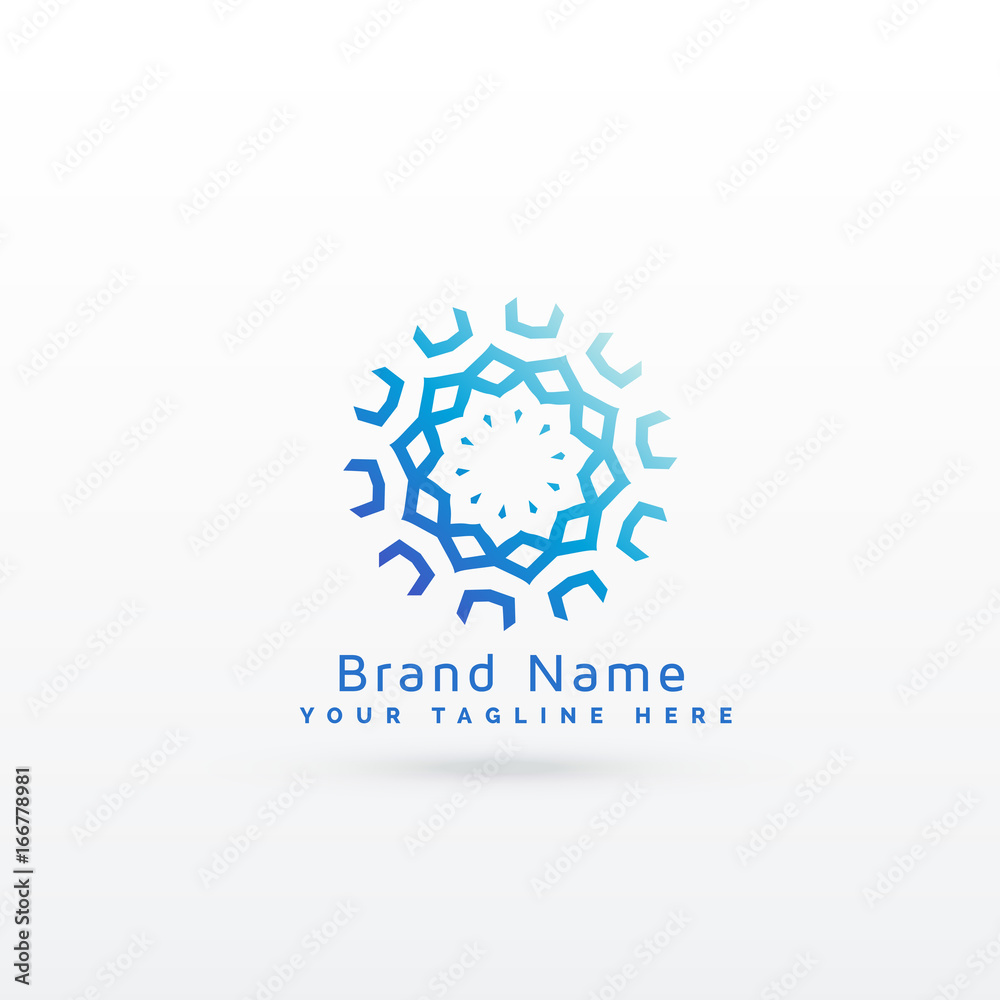 abstract mandala style logo concept design abstract mandala style logo concept design