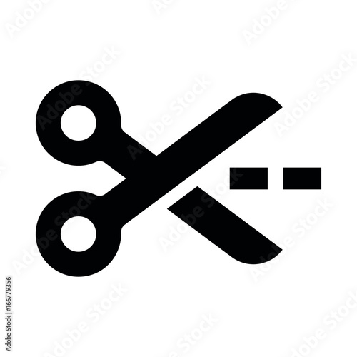 Scissor vector icon
