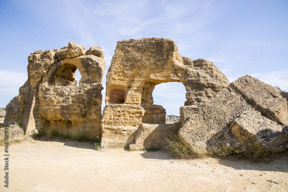 The Arcosoli Bizantini - Agrigento - Sicily