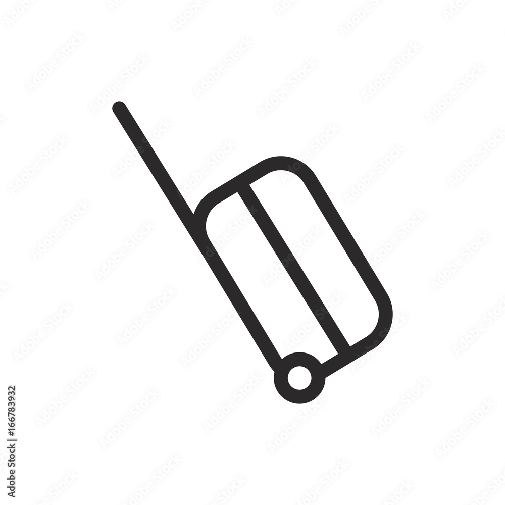 travel bag logo icon vector travel bag logo icon vector