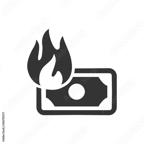 Money Burning Icon