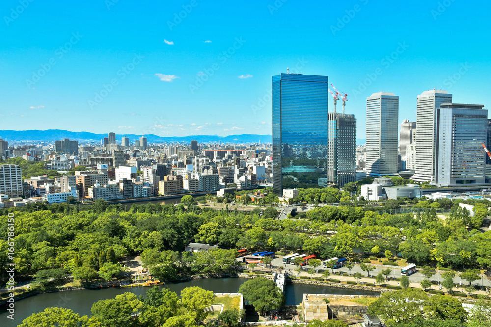 Obraz premium Osaka castle