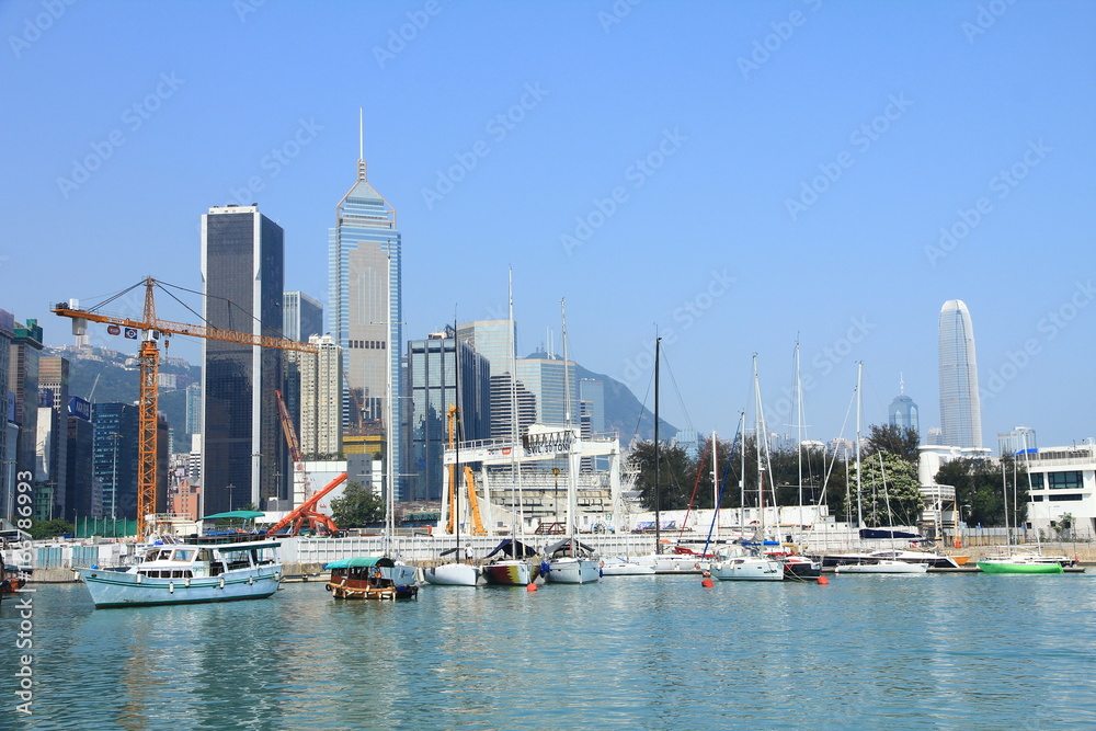 Skyline of Hong Kong